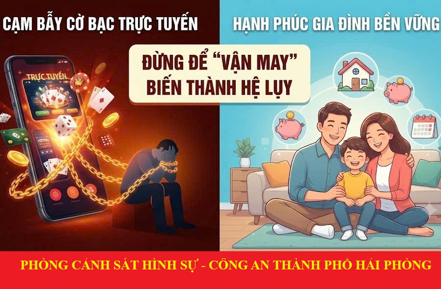 Phòng ngừa tệ nạn cờ bạc, lô đề mùa cuối năm: Đừng để “vận may” biến thành hệ lụy